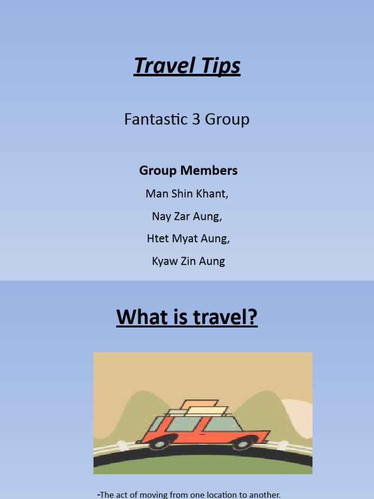 Essential Travel Tips for Every Journey | PDF
