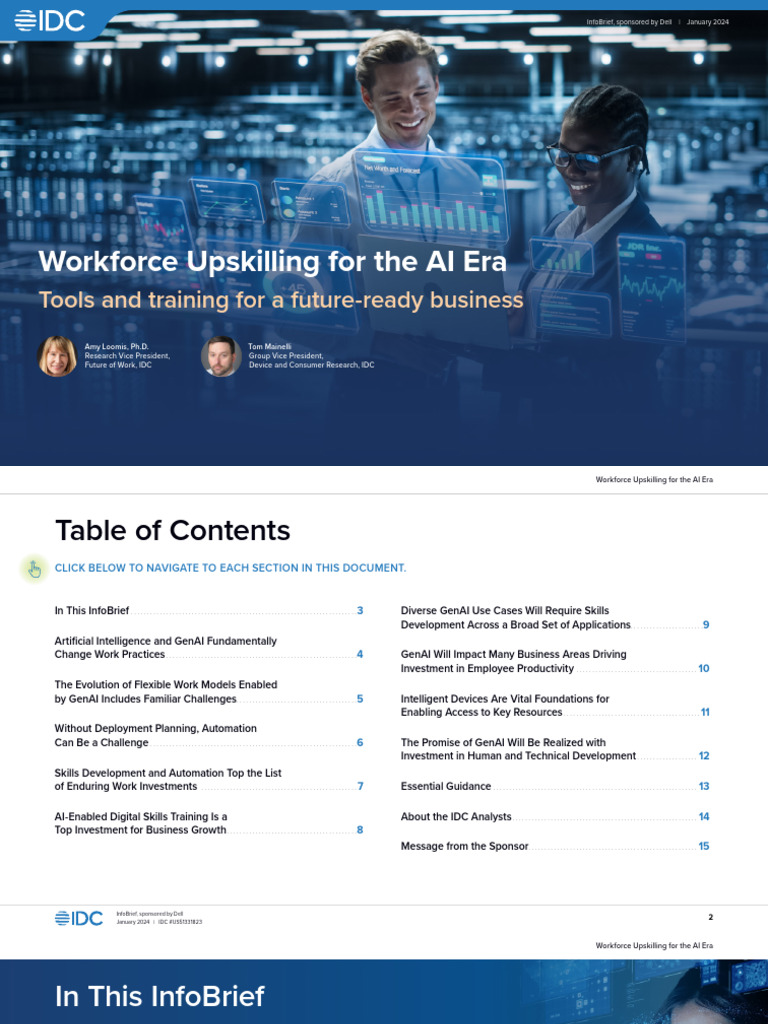 Upskilling Workforce for AI Transformation | PDF | Artificial ...