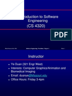 An Introduction To Software Engineering (: ©ian Sommerville 2004 Slide 1