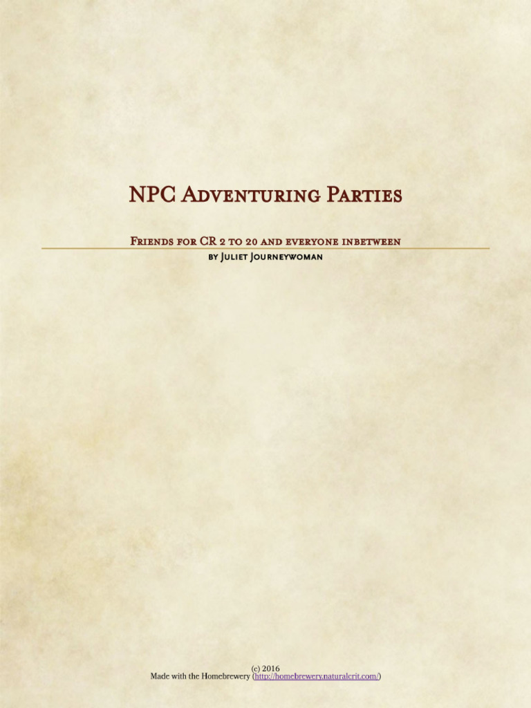 DND DM Guide PDF
