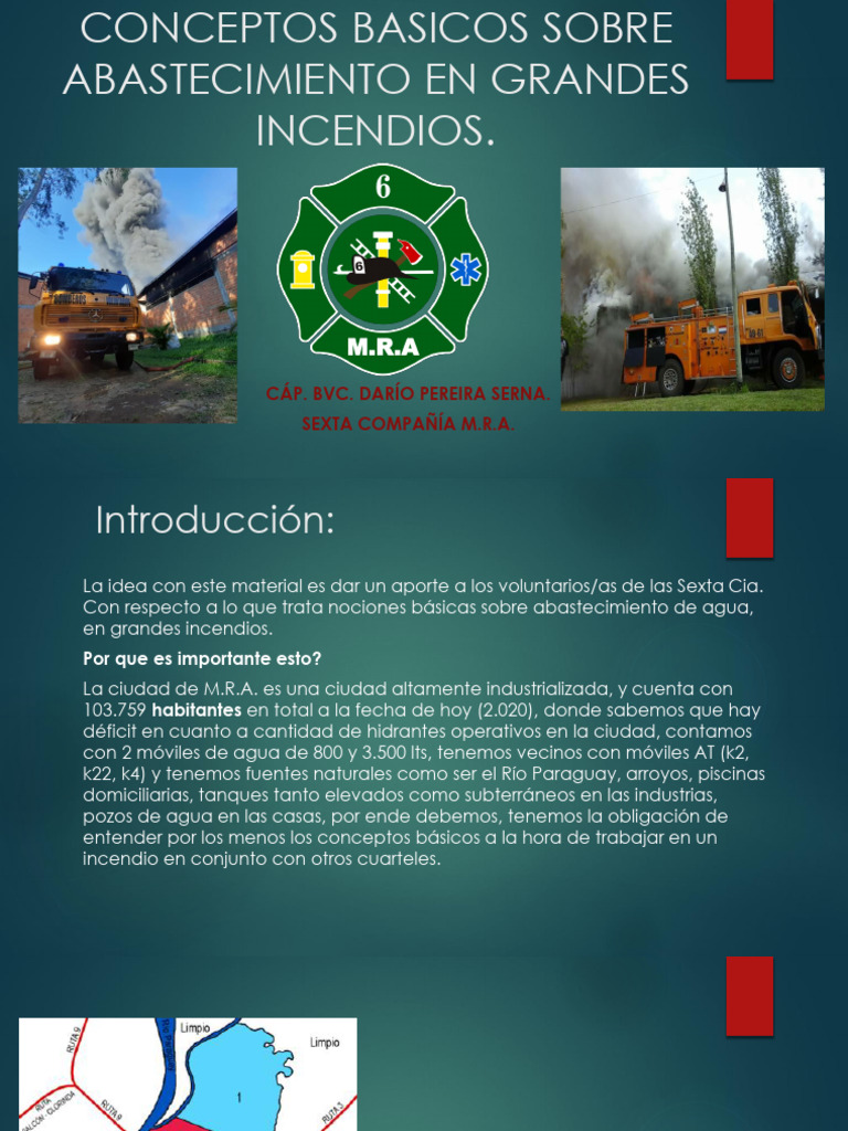 Abastecimiento de Agua en Incendios | PDF | Agua