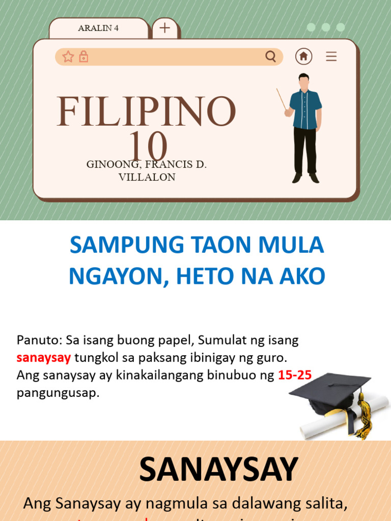 Filipino 10 - 3 | PDF