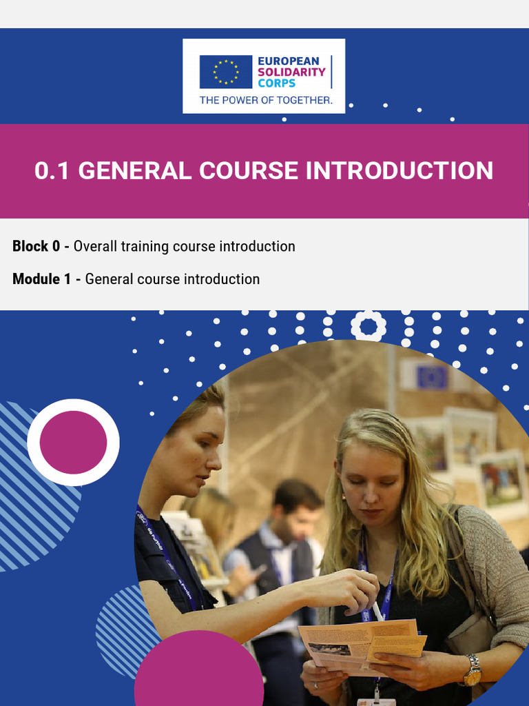 0.1 General Course Introduction | PDF | Humanitarian Aid | Educational ...