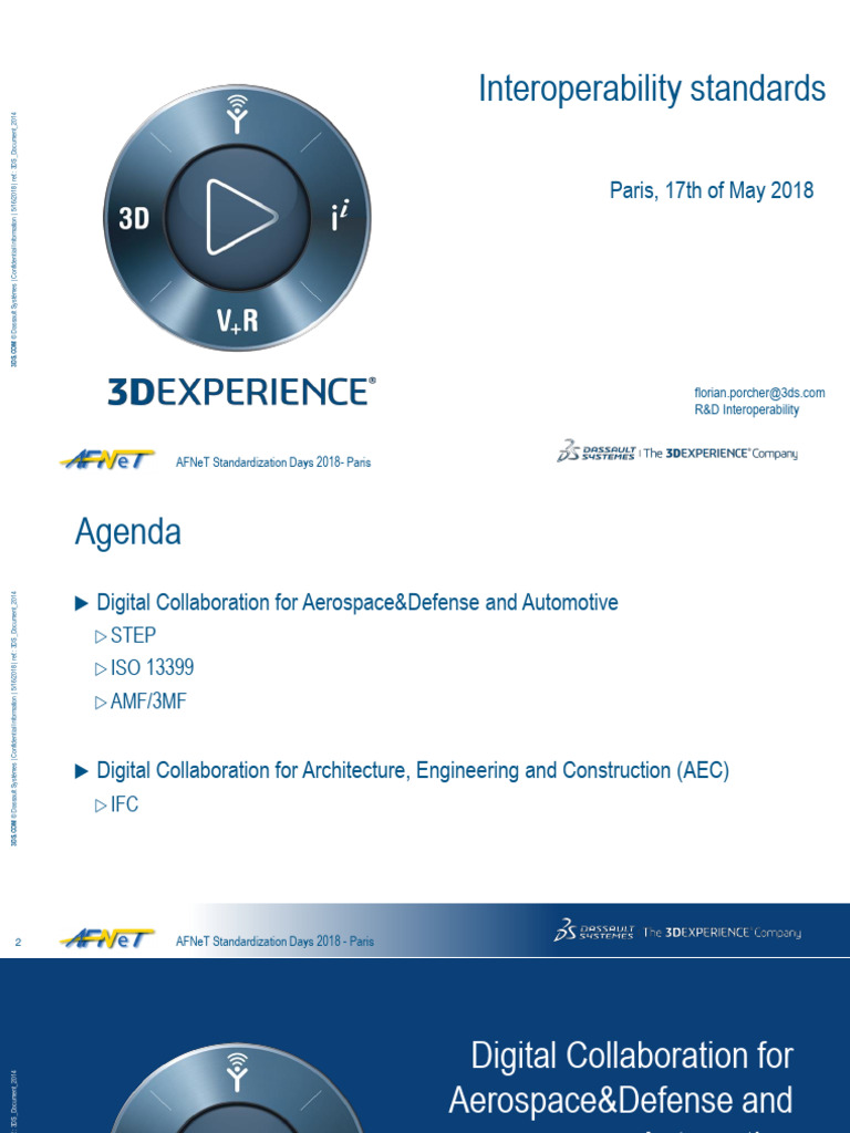 Interoperability Standards Afnet 2018 5 30 Import Export of Native ...