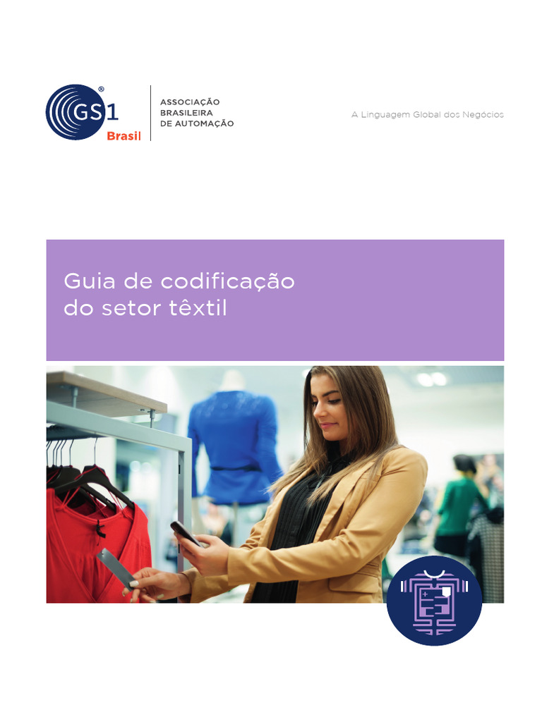 Guia de Codificação GS1 no Setor Têxtil | PDF | Identificação de ...