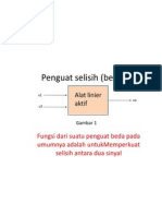 Penguat Diferensial (Beda)