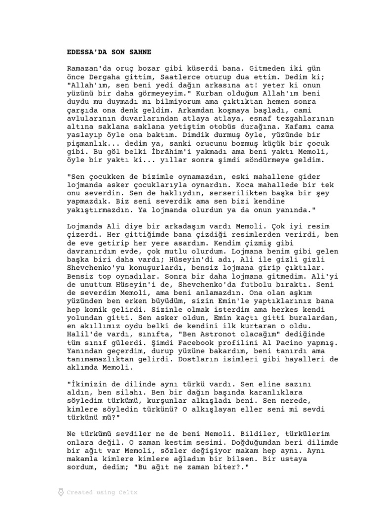 Edessa'Da Son Sahne | PDF
