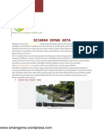 Sejarah Demak Kota Wali