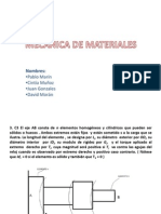 Mecanica de Materiales Unidad 3