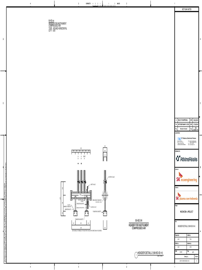 23011D-0000-45D4-1214 - HEADER DETAIL-2 (M-HD-03 4) - Rev.A | PDF | Gas ...