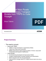 1.7 - Conversion of Models from TRIPS to Cube Voyager
