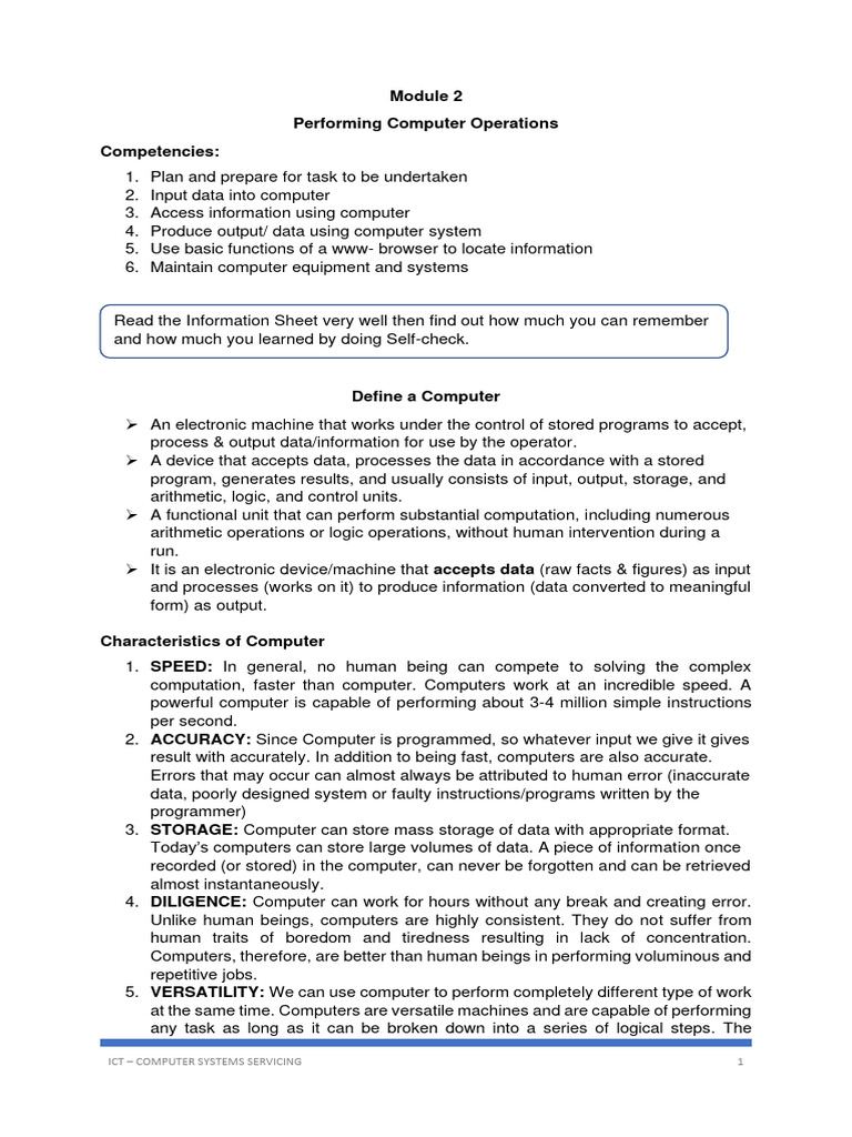 Computer Systems Servicing Guide | PDF | Computer Data Storage ...