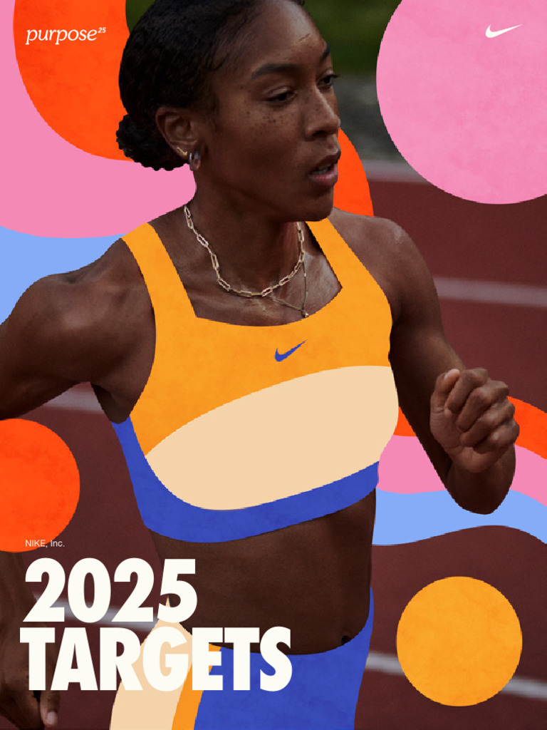 Purpose 2025 Targets Nike Inc Pdf Supply Chain Employment