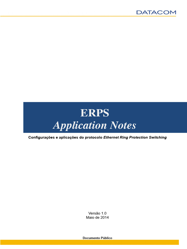 Configurações do Protocolo ERPS | PDF | Protocolos de rede | Protocolos ...
