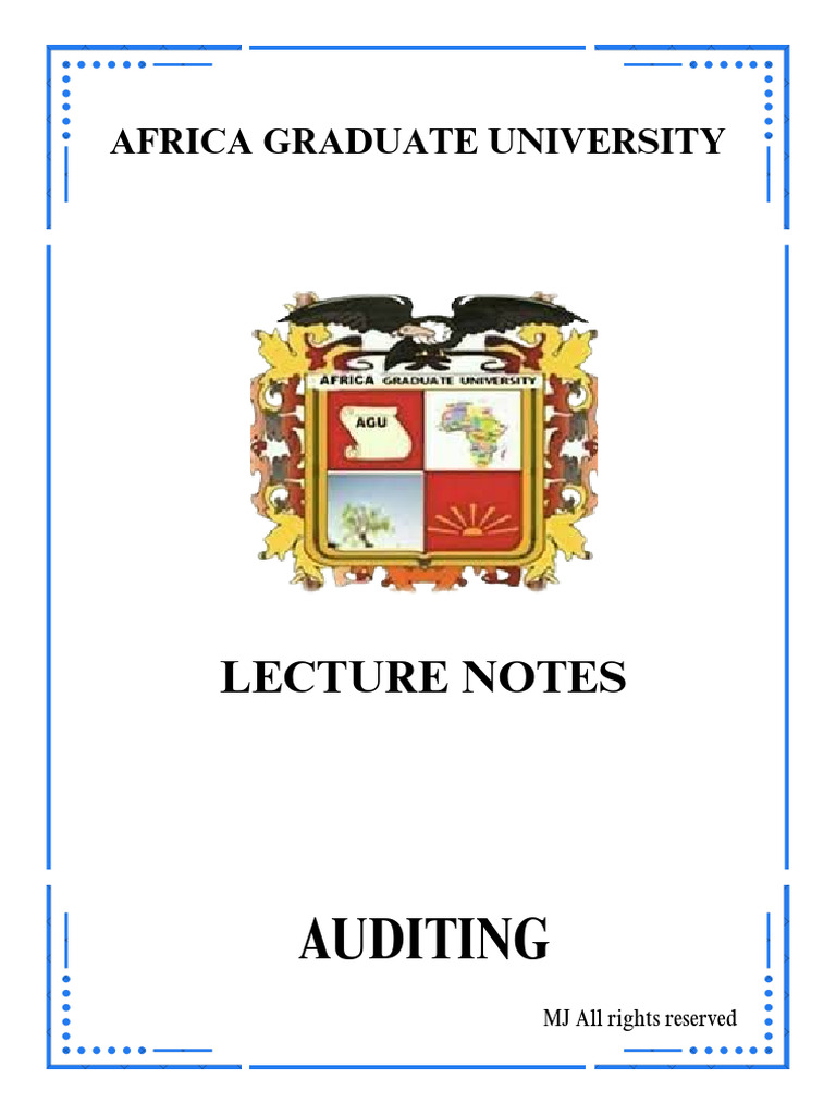 Auditing | PDF | Audit | International Financial Reporting Standards