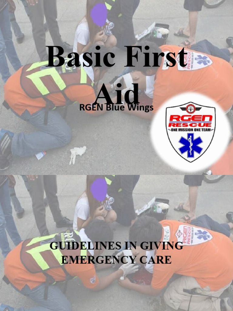 Basic First Aid | PDF | Emergency | First Aid