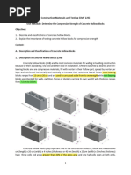 Understanding Concrete Hollow Blocks | PDF | Concrete | Masonry