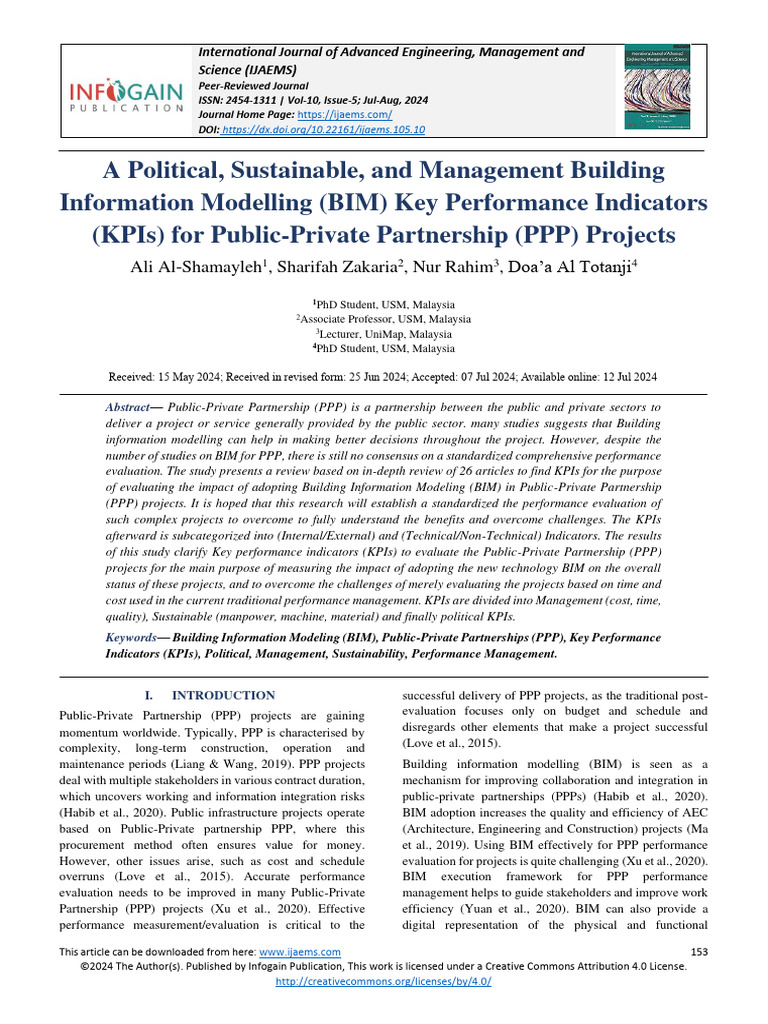 A Political, Sustainable, and Management Building Information Modelling ...