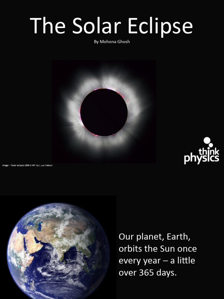 The Solar Eclipse by Mohona | PDF | Eclipse | Solar Eclipse