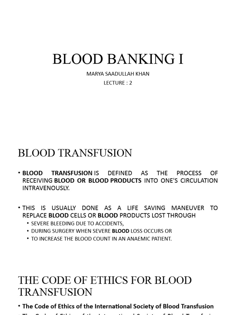 Blood Transfusion Essentials | PDF