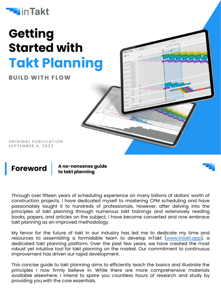 Takt Planning: A Practical Guide | PDF