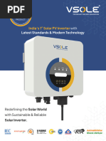 VSOLE INVERTER DATASHEET Single-Phase & Three Phase | PDF | Power ...