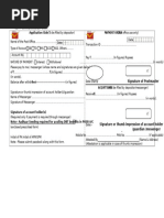 Post Office Account Closure Form SB-7A | PDF | Financial Services | Money