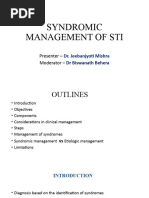 STI Syndromic Management Algorithms | PDF