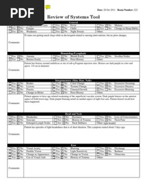 Review of Systems