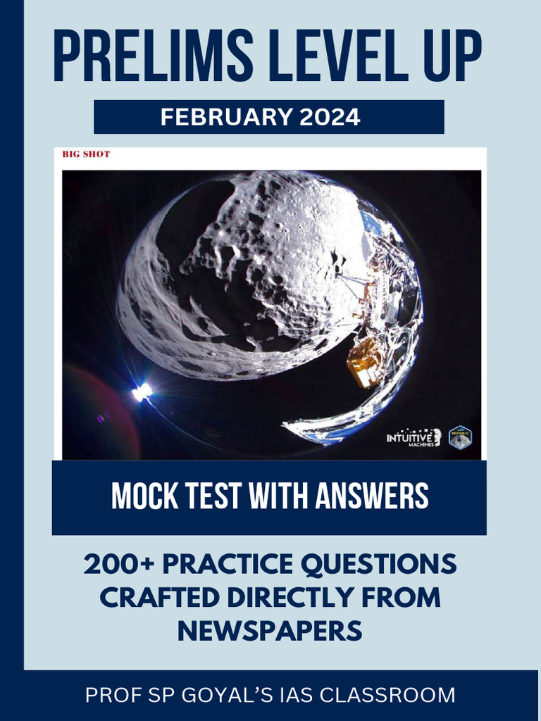 February 2024 Mock Test WITH Answers | PDF | Virus | Mars