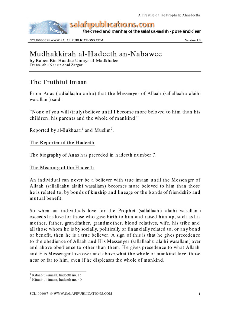 7 | Download Free PDF | Prophets And Messengers In Islam | Islamic ...