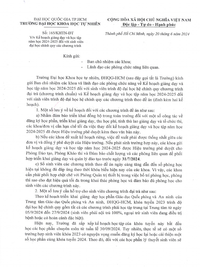 Kehoachhoctap20242025 Download Free PDF Vietnam Vietnamese