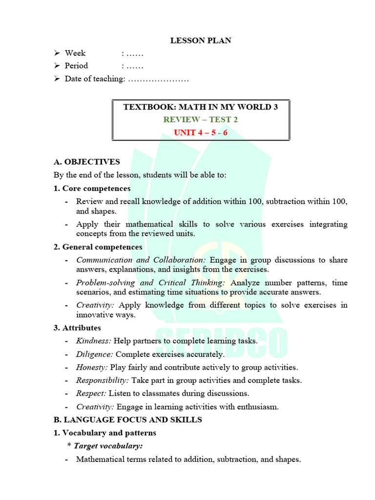 Review Test 2 Download Free Pdf Mathematics Creativity