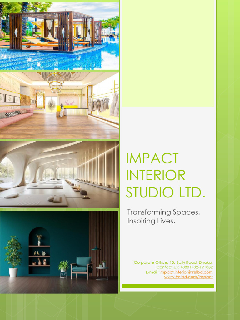 Impact Interior Studio Overview | PDF | Paint | Interior Design
