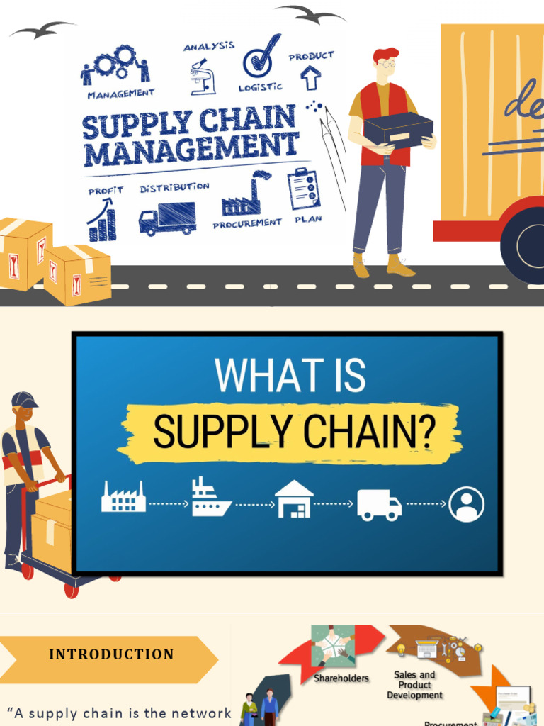 A Supply Chain Is The Network of All The Individuals, Organizations ...