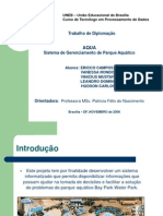 Implantação de Sistema de Gerenciamento de Parque Aquatico