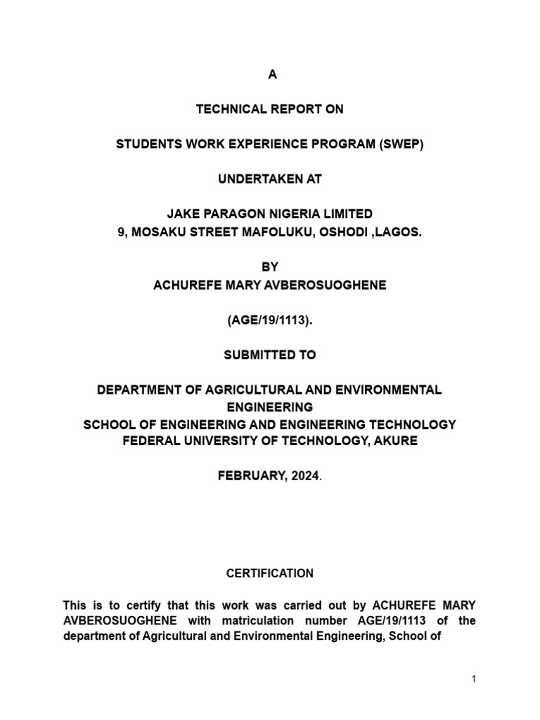 AutoCAD Training Report: SWEP Overview | PDF | 3 D Computer Graphics ...