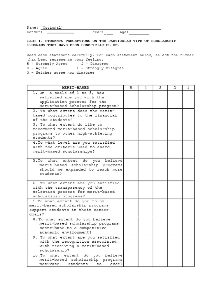 Questionnaire Partial | PDF | Mental Health | Well Being