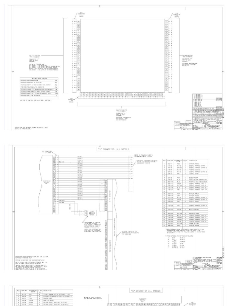 Allison Wiring Diagram PDF | PDF