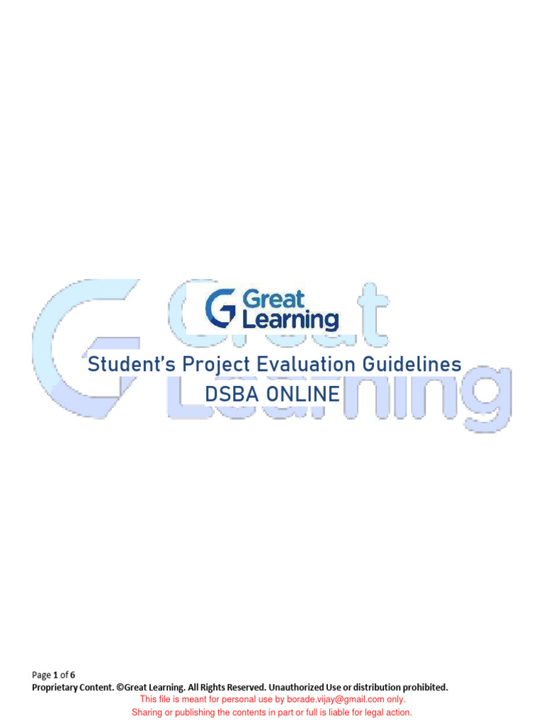 DSBA+ +Evaluation+Guidelines+ +Students+July+23 | PDF | Data | Plagiarism