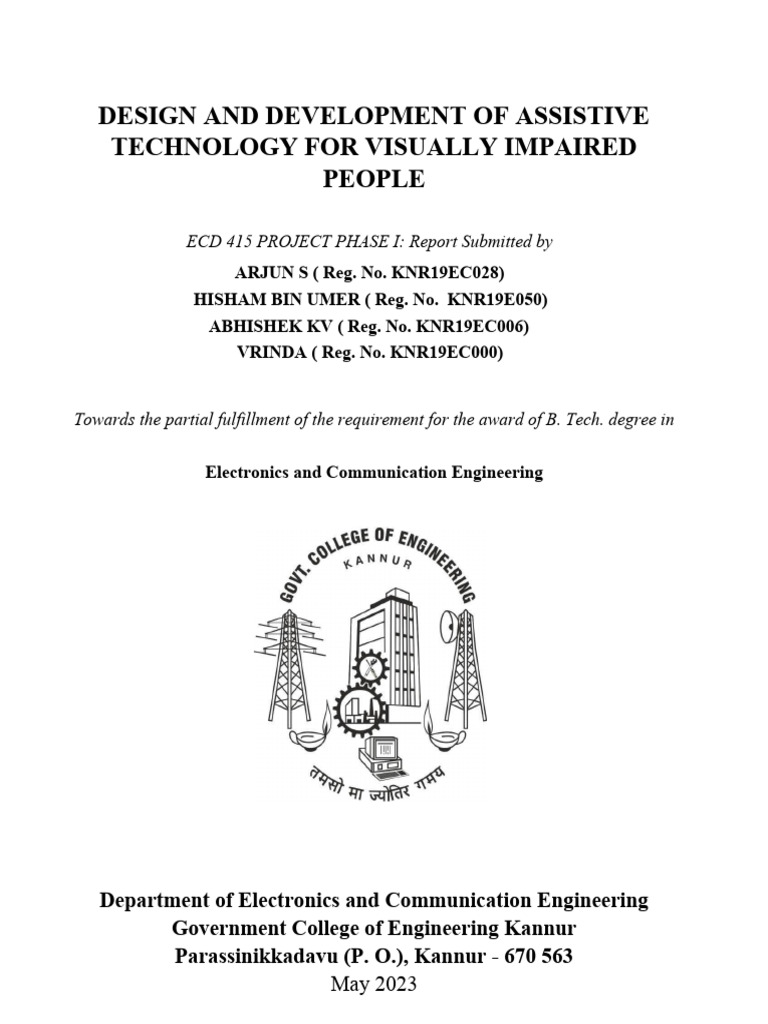 Project Group1 Pdf Raspberry Pi Computer Vision