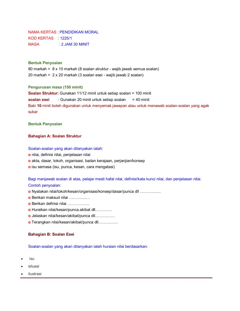 Pendidikan Moral Pdf