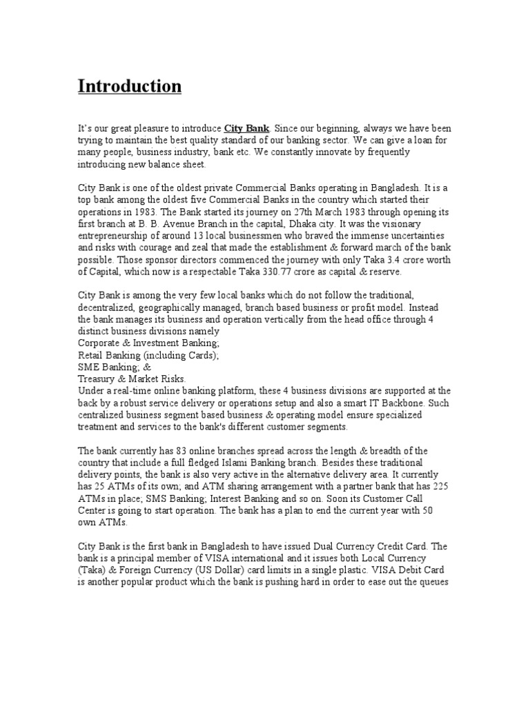 General banking terms image