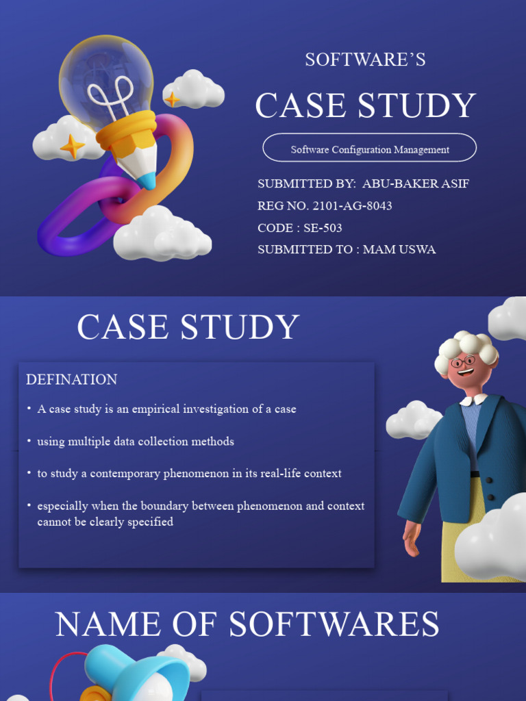 Presentation of Software Case Study | PDF | Computing | Software ...
