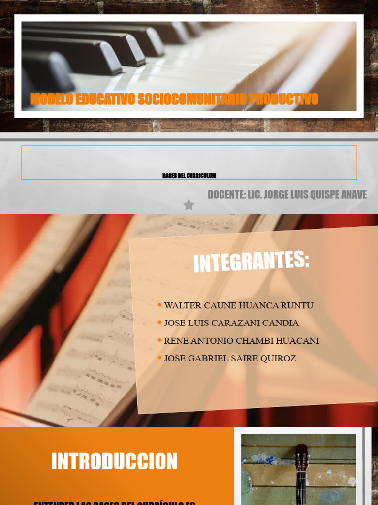 Modelo Educativo | PDF | Plan de estudios | Constructivismo (filosofía ...
