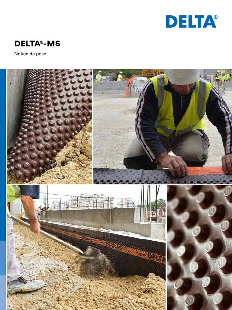 Notice de Pose DELTA MS | PDF | Matériaux de construction | Génie du ...