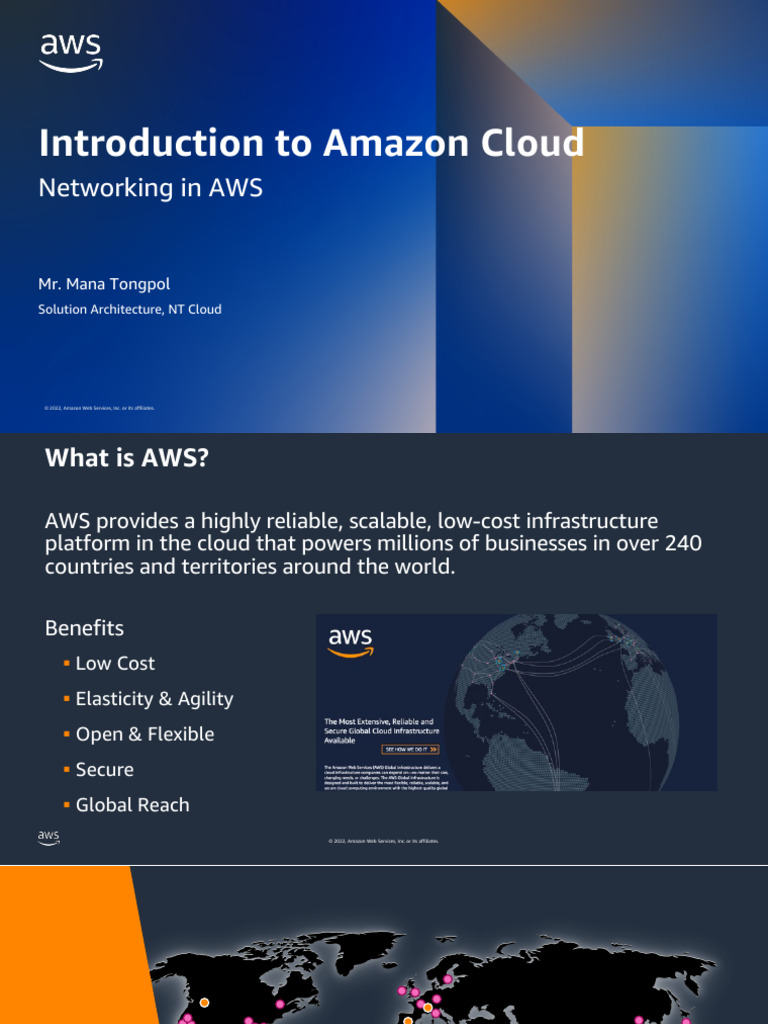 AWS Cloud Networking Overview | PDF | Amazon Web Services | Cloud Computing