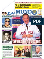 El Mundo Newspaper: No. 2045 - 12/08/11