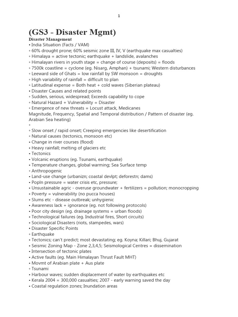 8 Disasters Management Pdf Earthquakes Natural Disasters