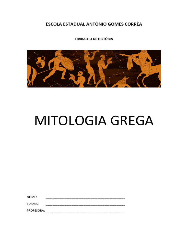 Mitologia Grega Pdf Mitologia Grega Zeus